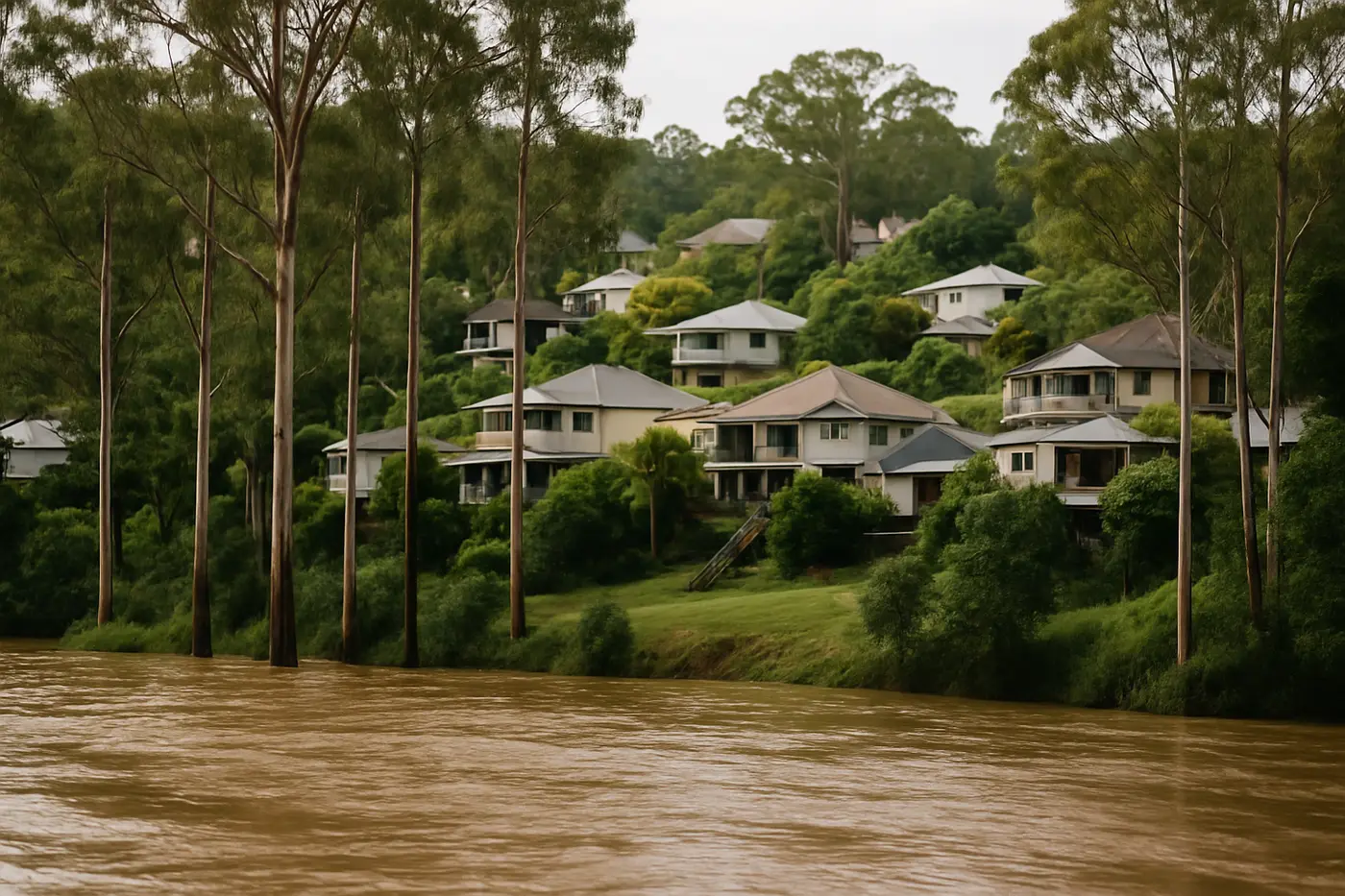 Water damage restoration Brisbane West Leafy western Brisbane suburb beside the Brisbane River